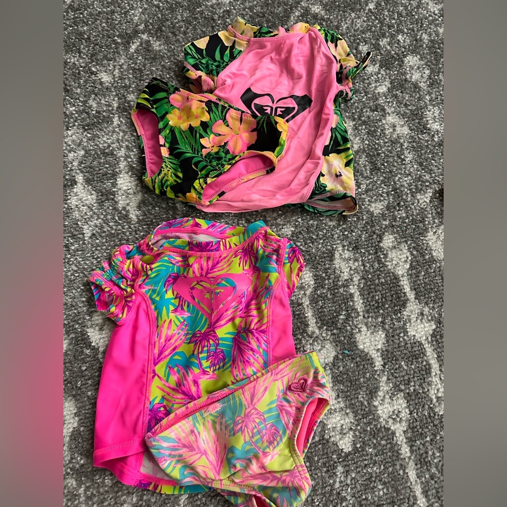 Roxy Toddler Girl Swimsuit Bundle
